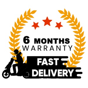 6 Months Warranty and Fast Delivery Badge